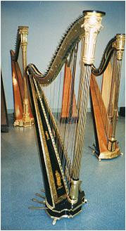 Pedal harp