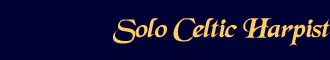 Solo Celtic Harpist