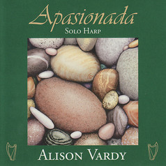 Cover of Alison's CD Apasionad - Painting of colourful sea pebbles painted by Hornby Island artist, Graham Herbert