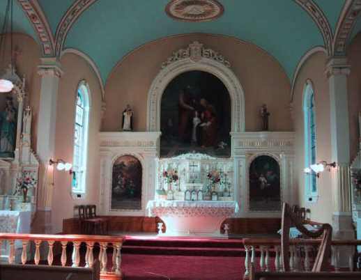 St. Ann's Academy wedding chapel